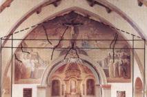 Santuario santa Maria delle grazie a Voghera - lesioni